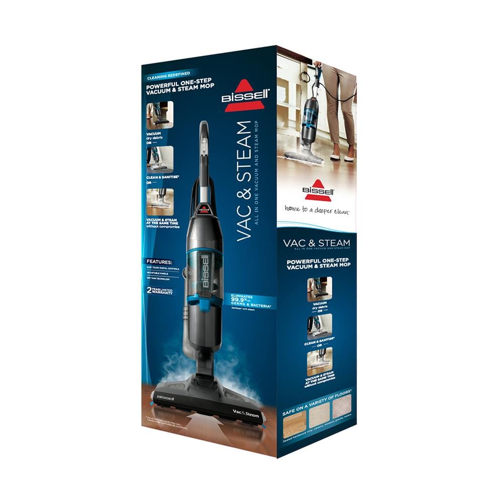 เครื่องทำความสะอาดแบบด้าม BISSELL VC-1977L สีไทเทเนียม/น้ำเงิน