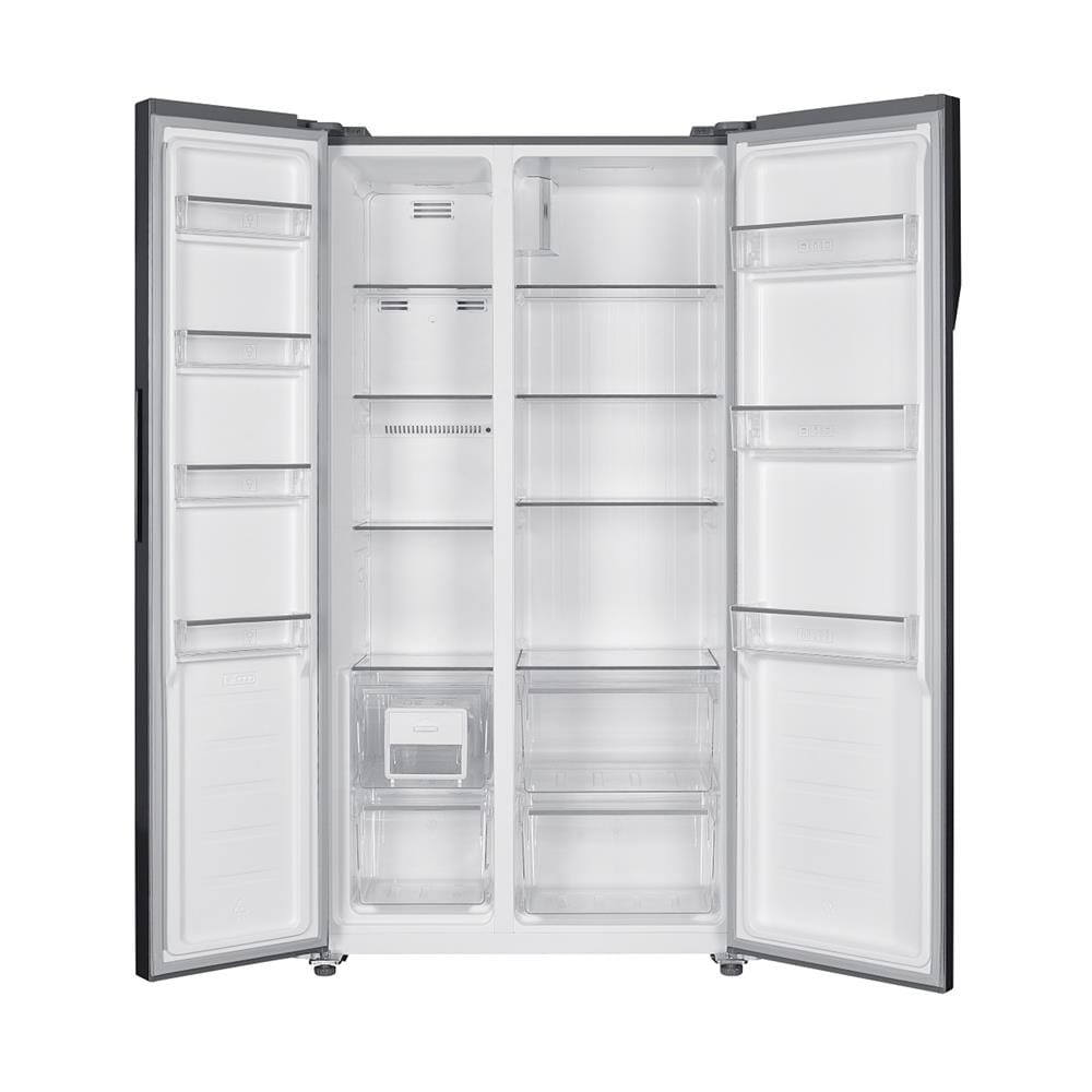 ตู้เย็น SIDE BY SIDE BEKO GNO472E40XPTH 15.4 คิว สีเงิน