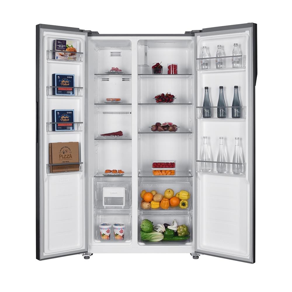 ตู้เย็น SIDE BY SIDE BEKO GNO472E40XPTH 15.4 คิว สีเงิน