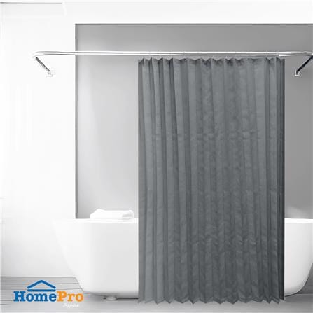 ม่านห้องน้ำ POLYESTER MOYA SS0118-5210 195x200 ซม._4
