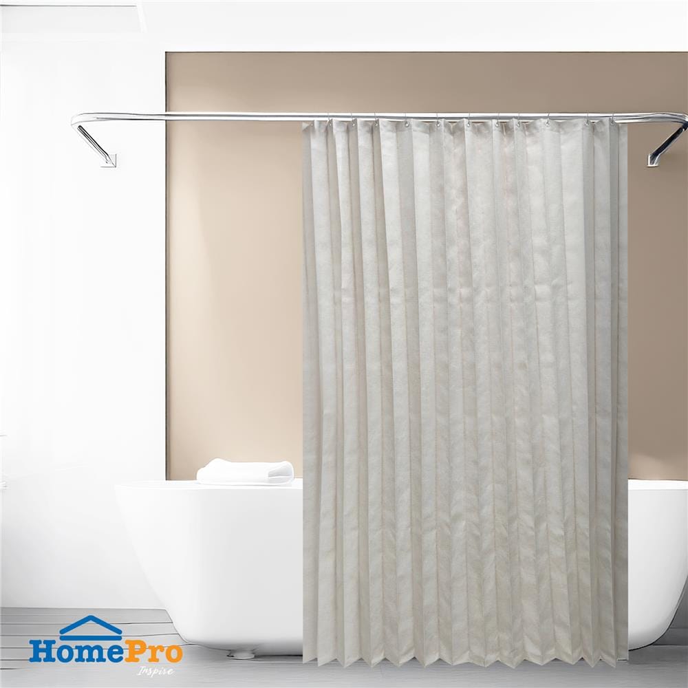 ม่านห้องน้ำ POLYESTER MOYA SS0113-0003 195X200 ซม.