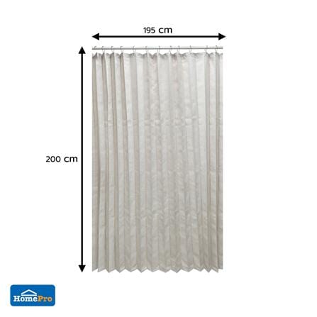 ม่านห้องน้ำ POLYESTER MOYA SS0113-0003 195X200 ซม._6