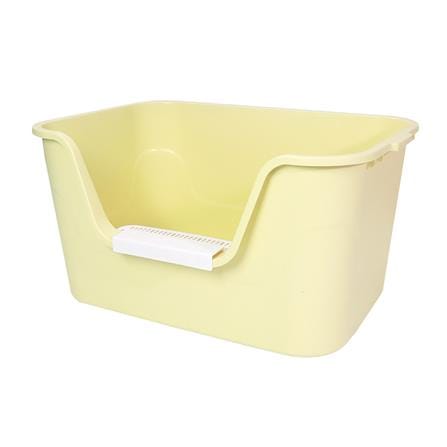 กระบะทรายแมว PETUS 63x33 ซม. สีเหลือง