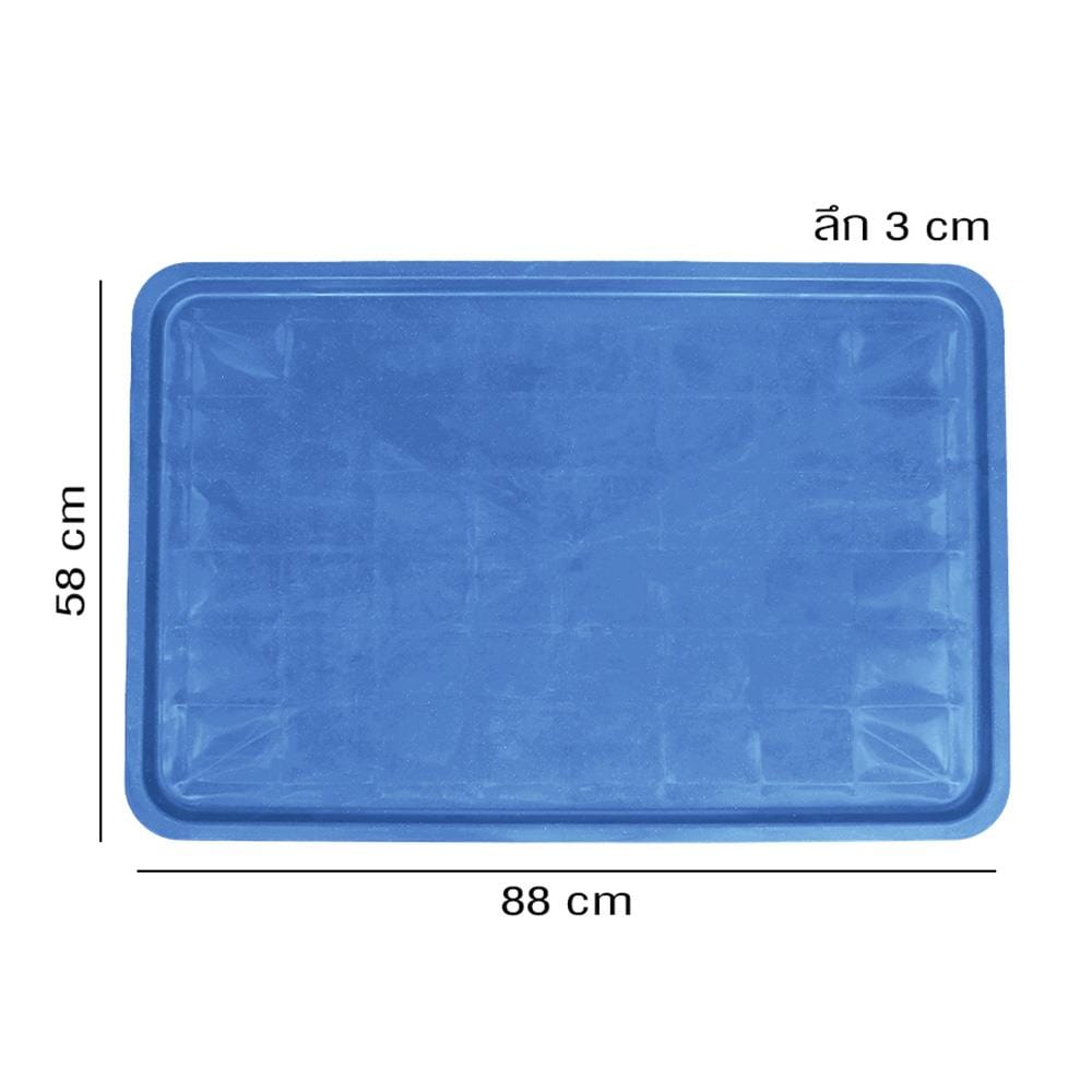 ถาดรองกรง PETUS 88X58 ซม. สีฟ้า