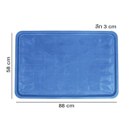 ถาดรองกรง PETUS 88X58 ซม. สีฟ้า_3