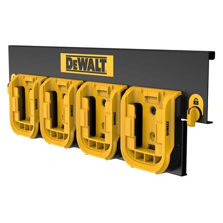 รางยึดแบตเตอรี่ DEWALT DWST82819 สีเหลือง/ดำ (ชุด 4 ชิ้น)_0