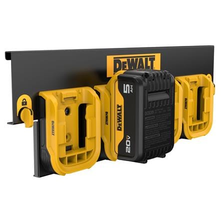 รางยึดแบตเตอรี่ DEWALT DWST82819 สีเหลือง/ดำ (ชุด 4 ชิ้น)_5