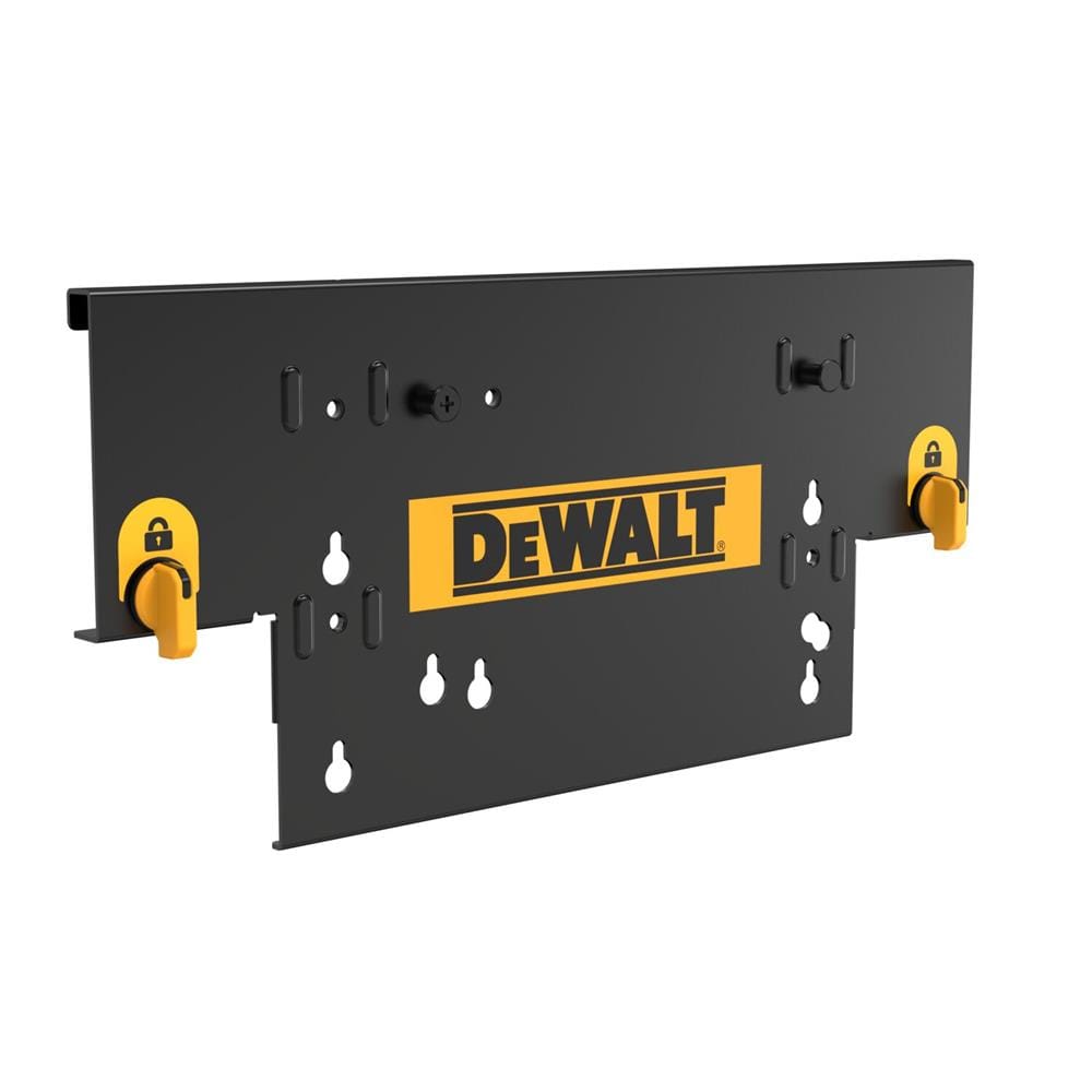 ที่เก็บแท่นชาร์จแบบติดราง DEWALT DWST82821 สีเหลือง/ดำ