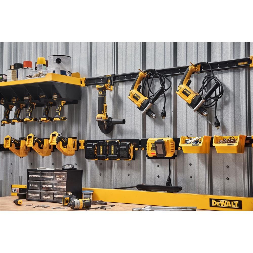 ถาดวางเครื่องมือพลาสติก DEWALT DWST82813 สีเหลือง/ดำ (ชุด 2 ชิ้น)