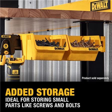 ถาดวางเครื่องมือพลาสติก DEWALT DWST82813 สีเหลือง/ดำ (ชุด 2 ชิ้น)_6