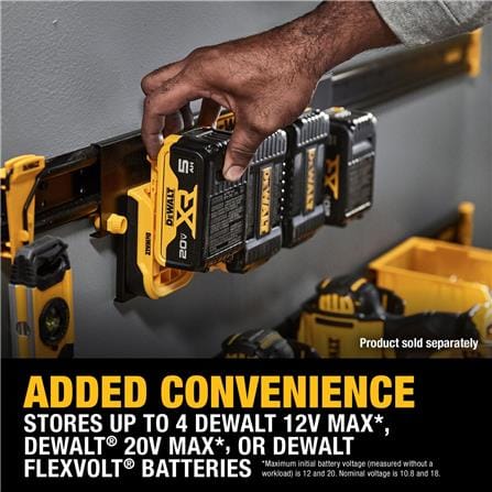 ที่เสียบแบตเตอรี่แบบเดี่ยว DEWALT DWST82820 สีเหลือง/ดำ_4
