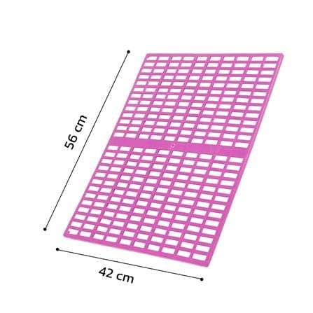 แผ่นรองกรง PETUS 56x42 ซม. สีชมพู_3