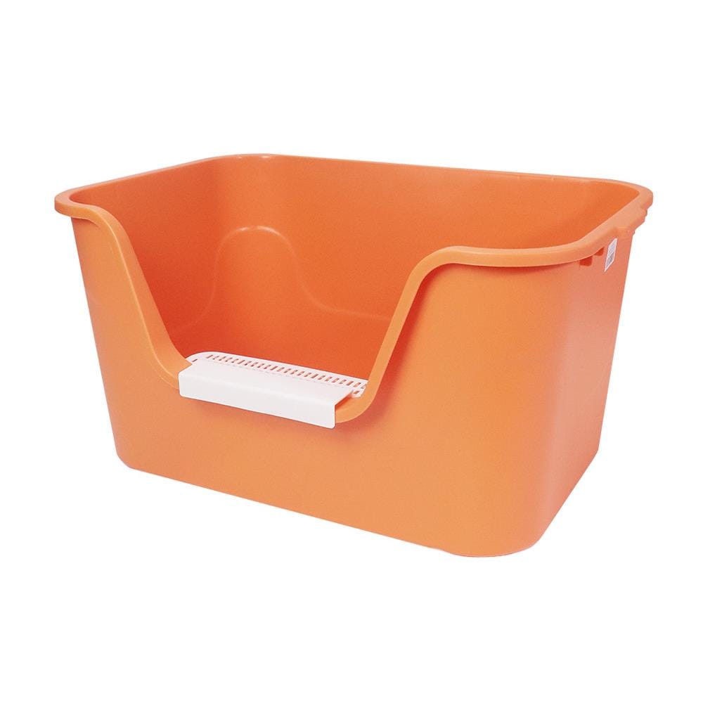 กระบะทรายแมว PETUS 63x33 ซม. สีส้ม