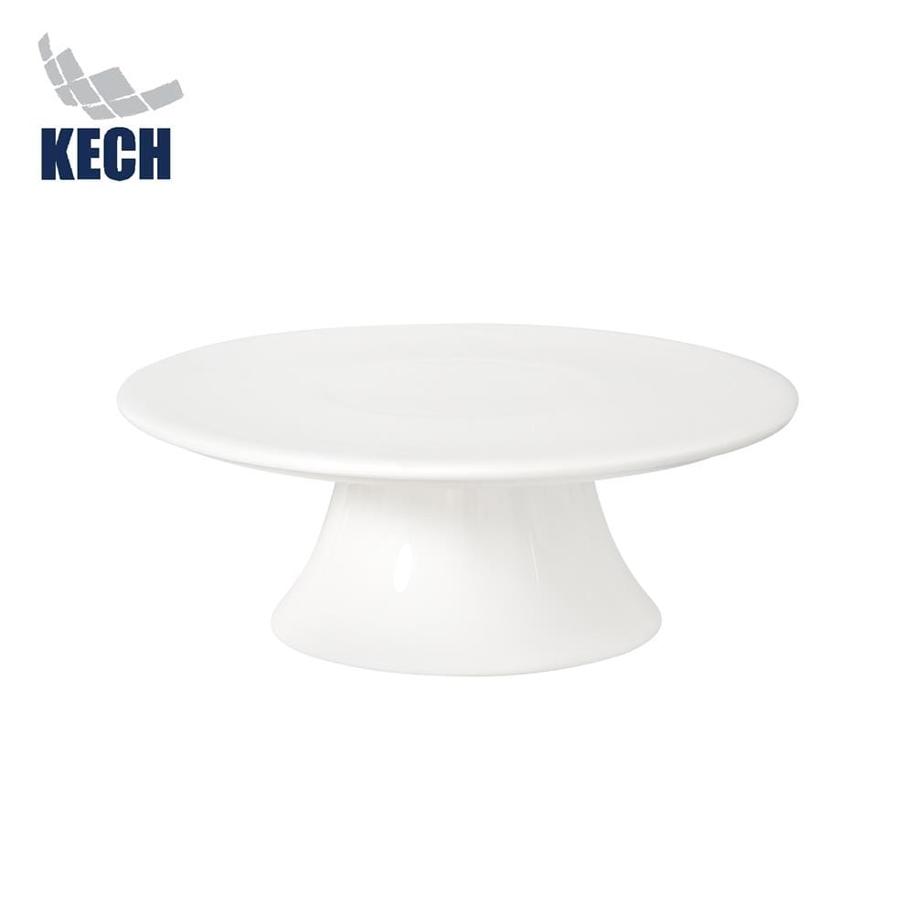 ที่วางขนมกลม PORCELAIN 8 นิ้ว KECH SNOW