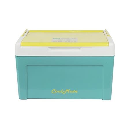 กระติกน้ำแข็ง SPRING COOL MATE 20 ลิตร สีฟ้า/เหลือง_2
