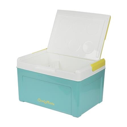 กระติกน้ำแข็ง SPRING COOL MATE 20 ลิตร สีฟ้า/เหลือง_3