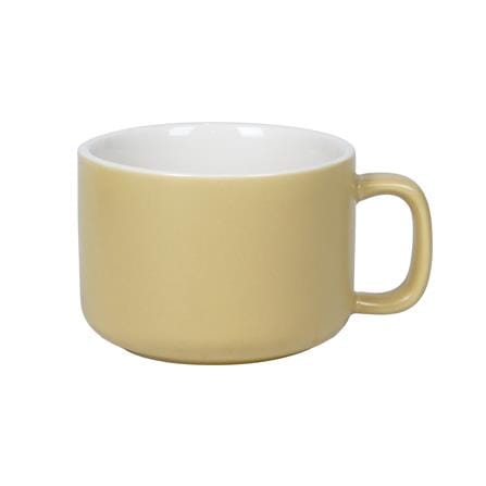 ชุดกาแฟ PORCELAIN 245 มล. KECH TWO TONE สีเหลือง_2