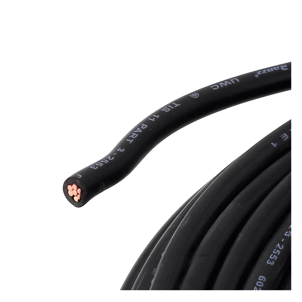 สายไฟ THW IEC01 RANZZ 1x10 ตร.มม. 30 ม. สีดำ