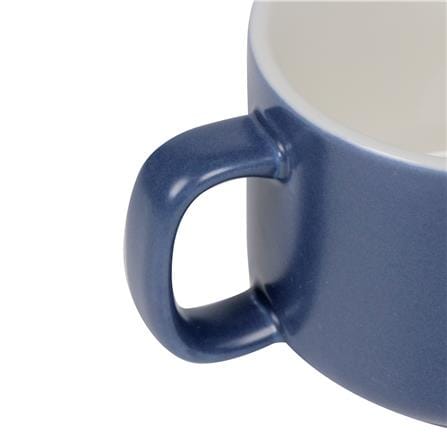 ชุดกาแฟ PORCELAIN 245 มล. KECH TWO TONE สีน้ำเงิน_4