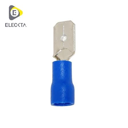 หางปลาเสียบตัวผู้แบน ELECKTA 1.5-2.5 ตร.มม. สีน้ำเงิน (แพ็ก 20 ชิ้น)_0