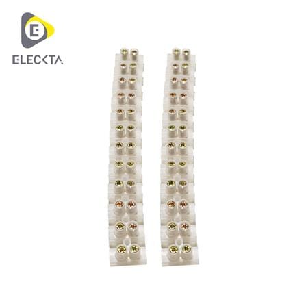 แผงต่อสายพลาสติก 12 ช่อง ELECKTA 16 มม. 30 แอมแปร์_0