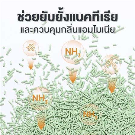ทรายแมวเต้าหู้ PETUS กลิ่นนมกล้วย 6 ลิตร_3