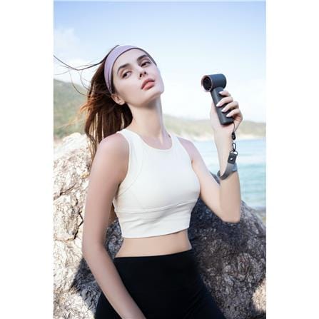 พัดลมพกพา 3.3 นิ้ว SOTHING HANDHELD ENGINE สีเทา_1