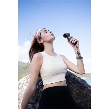 พัดลมพกพา 3.3 นิ้ว SOTHING HANDHELD ENGINE สีเทา_2