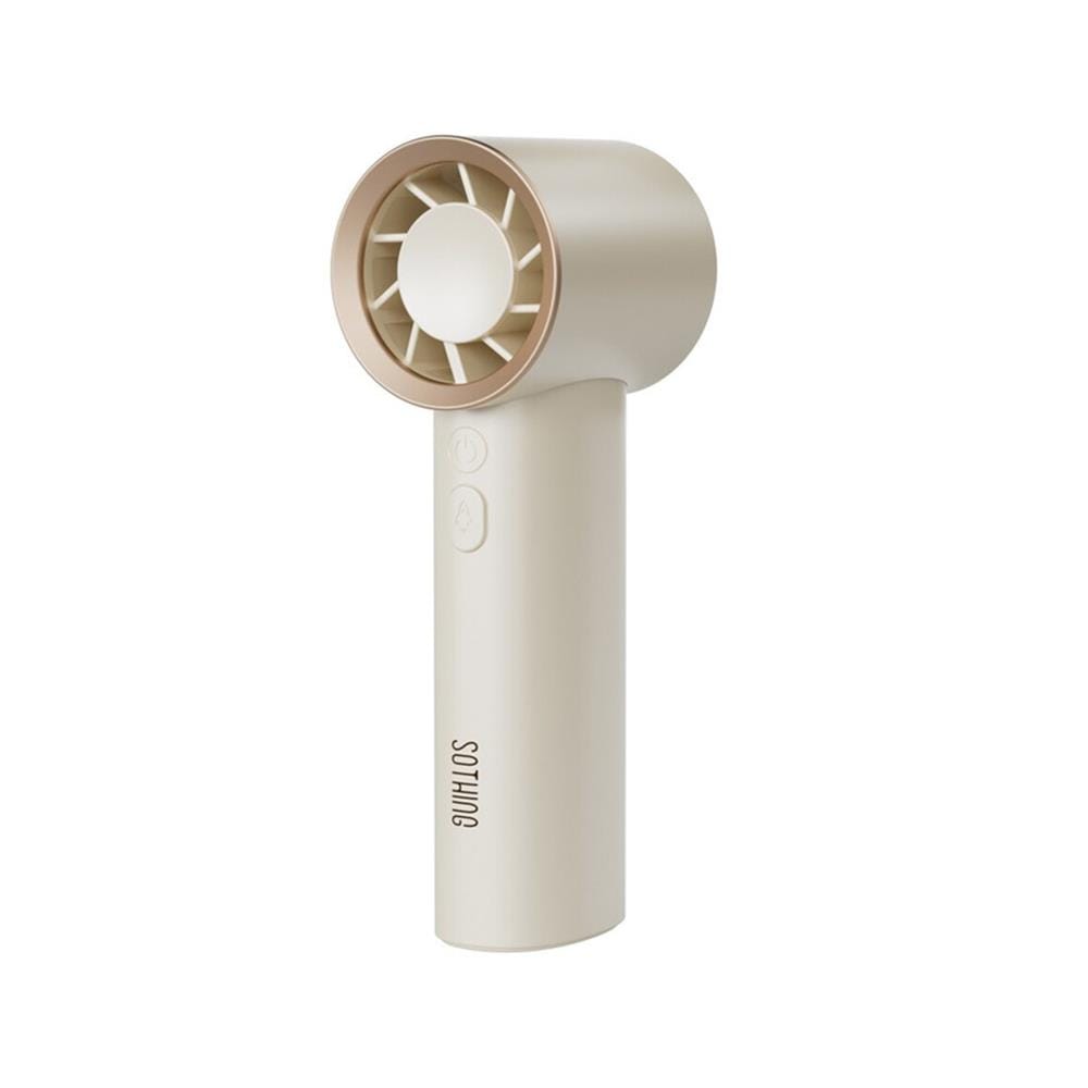 พัดลมพกพา 3.3 นิ้ว SOTHING HANDHELD ENGINE สีขาว
