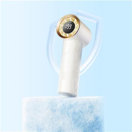 พัดลมพกพา 3.3 นิ้ว SOTHING HANDHELD ENGINE สีขาว_2