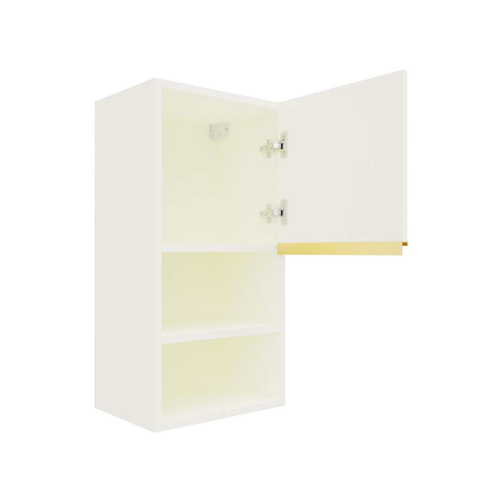 ตู้แขวนเดี่ยวเรียบช่องโล่ง S1 JUPITER JUVENTAS 40x80 ซม. สีขาว