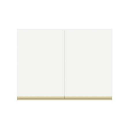 ตู้แขวนคู่เรียบ JUPITER JUVENTAS 80x60 ซม. สีขาว
