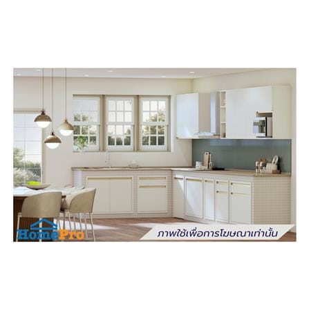 ตู้แขวนคว่ำจานเรียบ JUPITER JUVENTAS 80x80 ซม. สีขาว_3