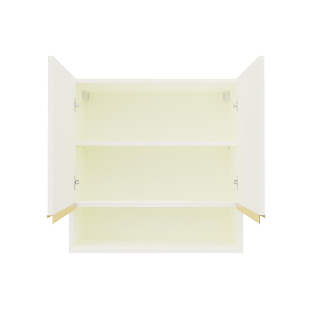 ตู้แขวนคู่เรียบช่องโล่ง D2 JUPITER JUVENTAS 80x80 ซม. สีขาว