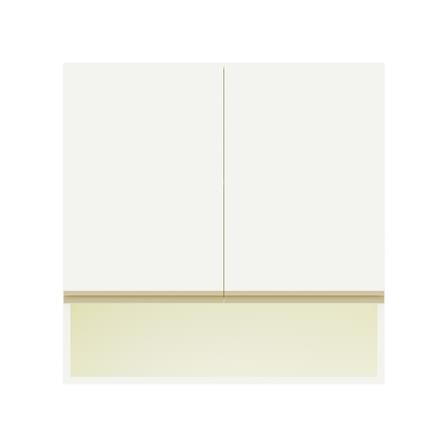ตู้แขวนคู่เรียบช่องโล่ง D2 JUPITER JUVENTAS 80x80 ...