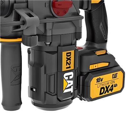 สว่านโรตารี่ไร้สาย (พร้อมแบตเตอรี่) CAT DX21 18 โวลต์_2