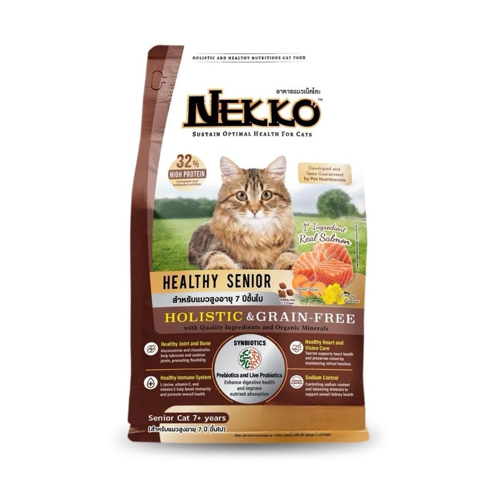 อาหารแมว NEKKO HEALTHY SENIOR 1.0 กก.