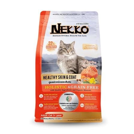 อาหารแมว NEKKO HEALTHY SKIN AND COAT 2.8 กก._0