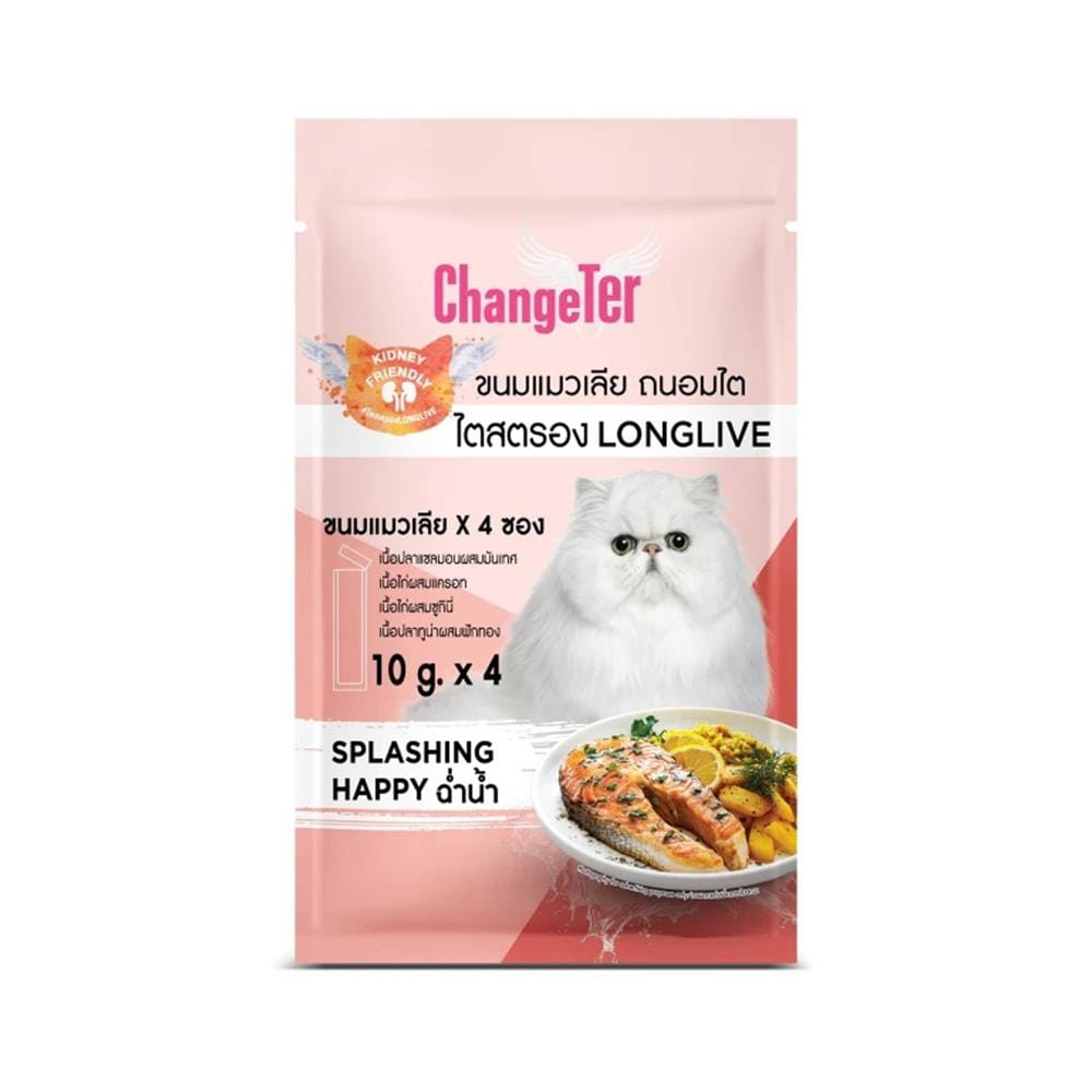 ขนมแมวเลีย CHANGETER MOUSSE VARIETY VEGGIE 40 ก.