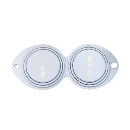 ชามอาหารสัตว์เลี้ยงพกพา PETCLUB TWIN TRAVEL BOWL สี BABY BLUE_0