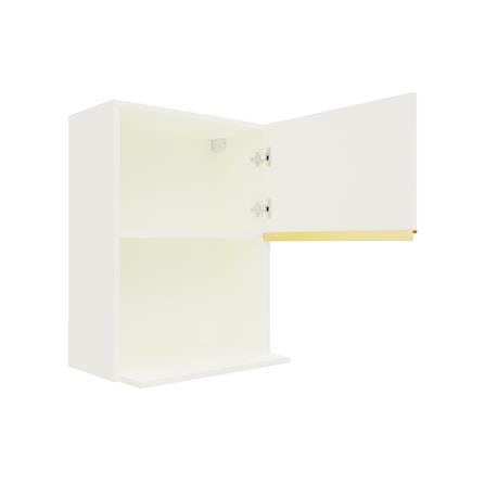 ตู้แขวนไมโครเวฟเรียบ JUPITER JUVENTAS 80x60 ซม. สีขาว_2