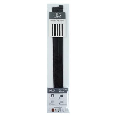 สติ๊กเกอร์ DIY HOME LIVING STYLE AC 2x50 ซม. สีดำ (แพ็ก 10 ชิ้น)_2