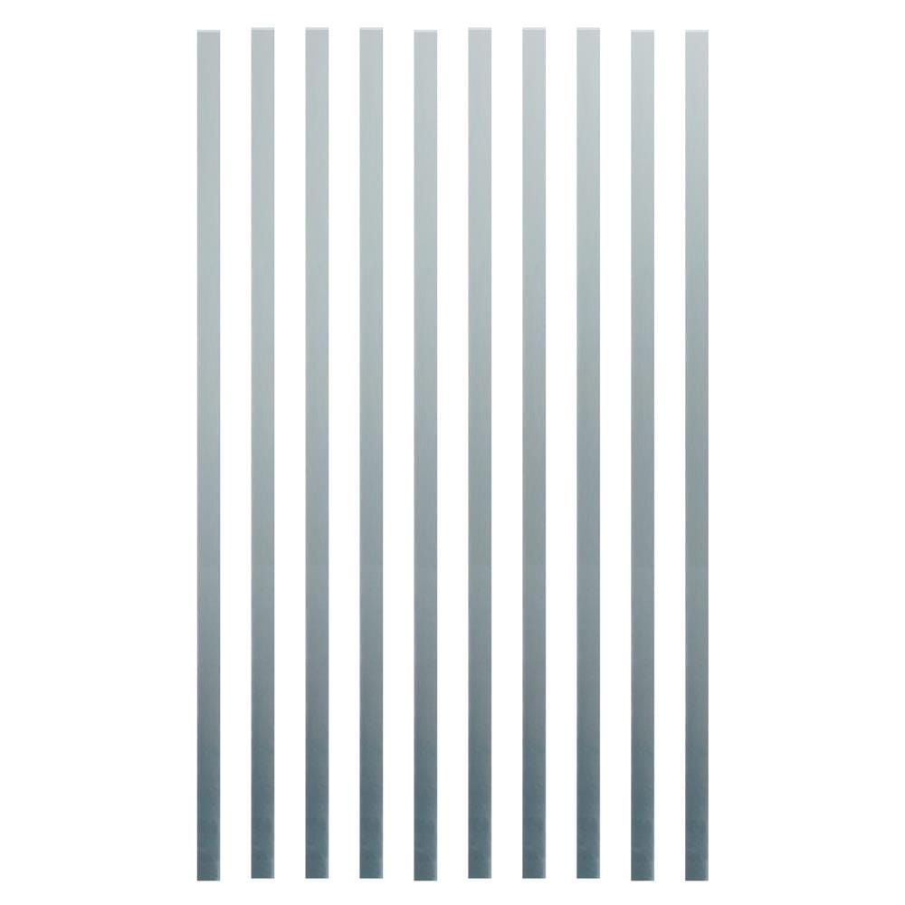 สติ๊กเกอร์ DIY HOME LIVING STYLE AC 1x50 ซม. สีเงิน (แพ็ก 10 ชิ้น)
