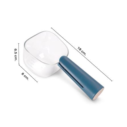 ช้อนตักอาหารสัตว์เลี้ยง PETUS สีน้ำเงิน_5