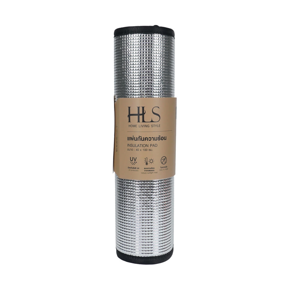 แผ่นกันความร้อน HOME LIVING STYLE LIGHT 40X100 ซม. สีเงิน