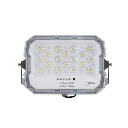 ไฟสปอตไลท์ SOLAR RACER VEGA 220 วัตต์ WARM WHITE สีขาว/เทา_1