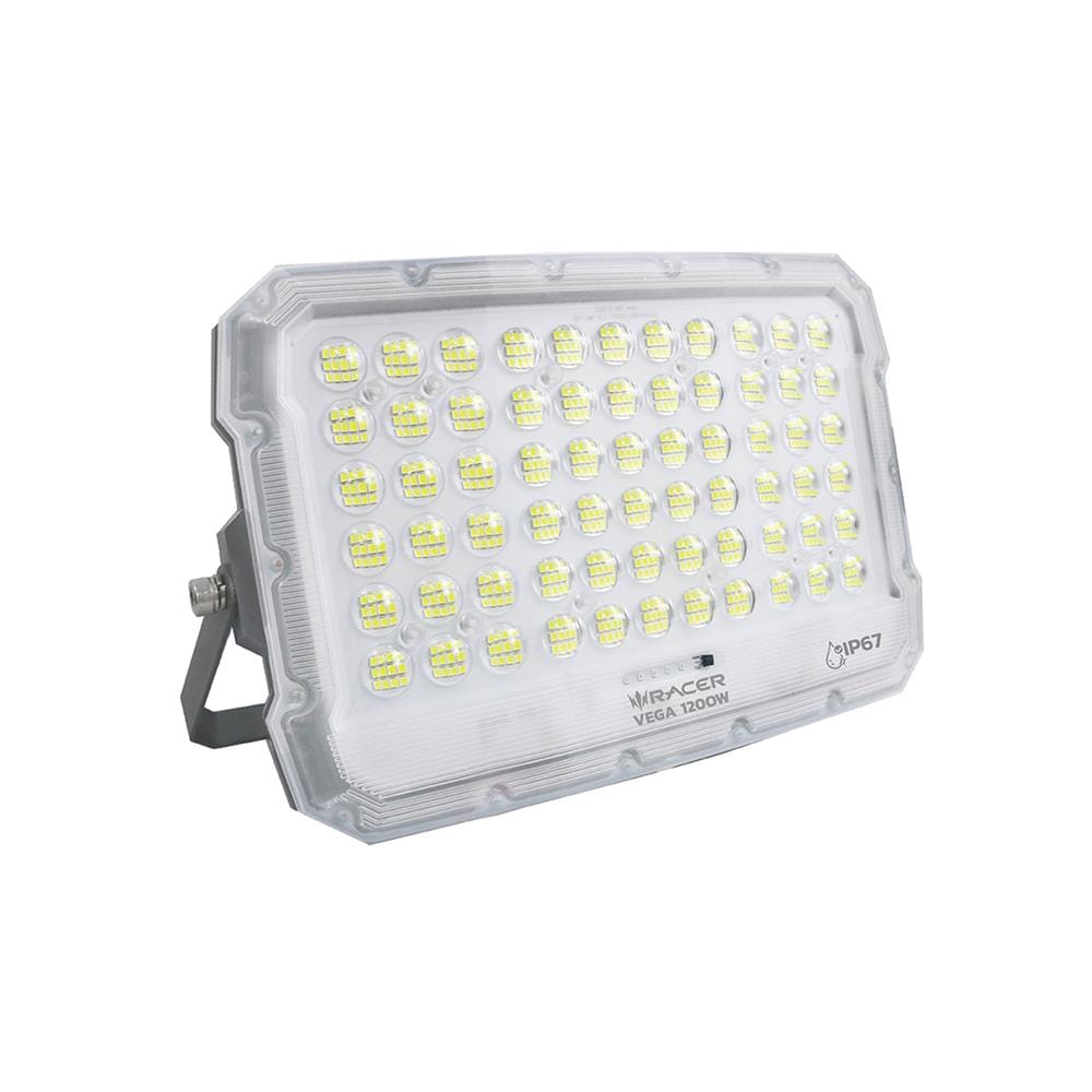 ไฟสปอตไลท์ SOLAR RACER VEGA 1,200 วัตต์ DAYLIGHT สีขาว/เทา