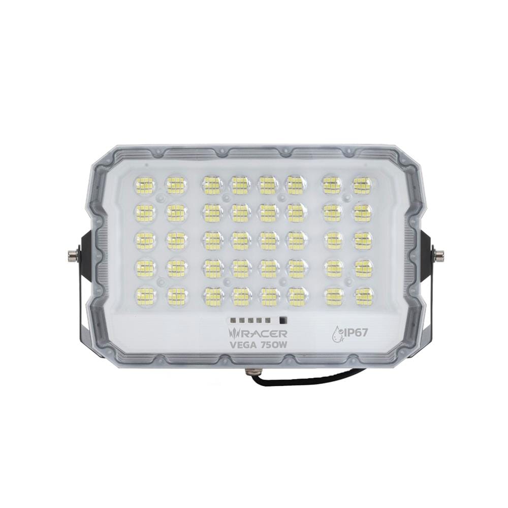 ไฟสปอตไลท์ SOLAR RACER VEGA 750 วัตต์ DAYLIGHT สีขาว/เทา