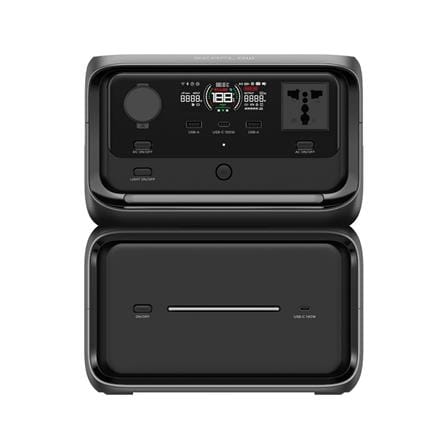 POWER BOX ECOFLOW RIVER 3 MAX PLUS 600 วัตต์ สีดำ_0