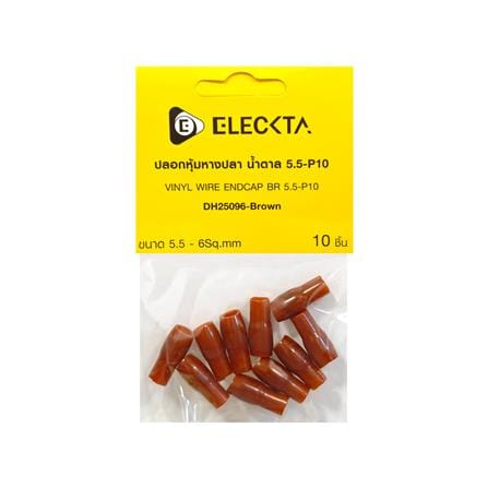 ปลอกหุ้มหางปลา ELECKTA 5.5-P10 สีน้ำตาล (แพ็ก 10 ชิ้น)_2